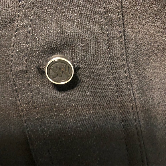 MICHAEL Michael Kors  Zip-Front Blouse Size Small - Picture 3 of 6